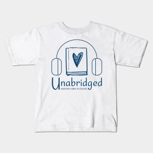 Unabridged Logo (Front and Back on T-shirt) Kids T-Shirt